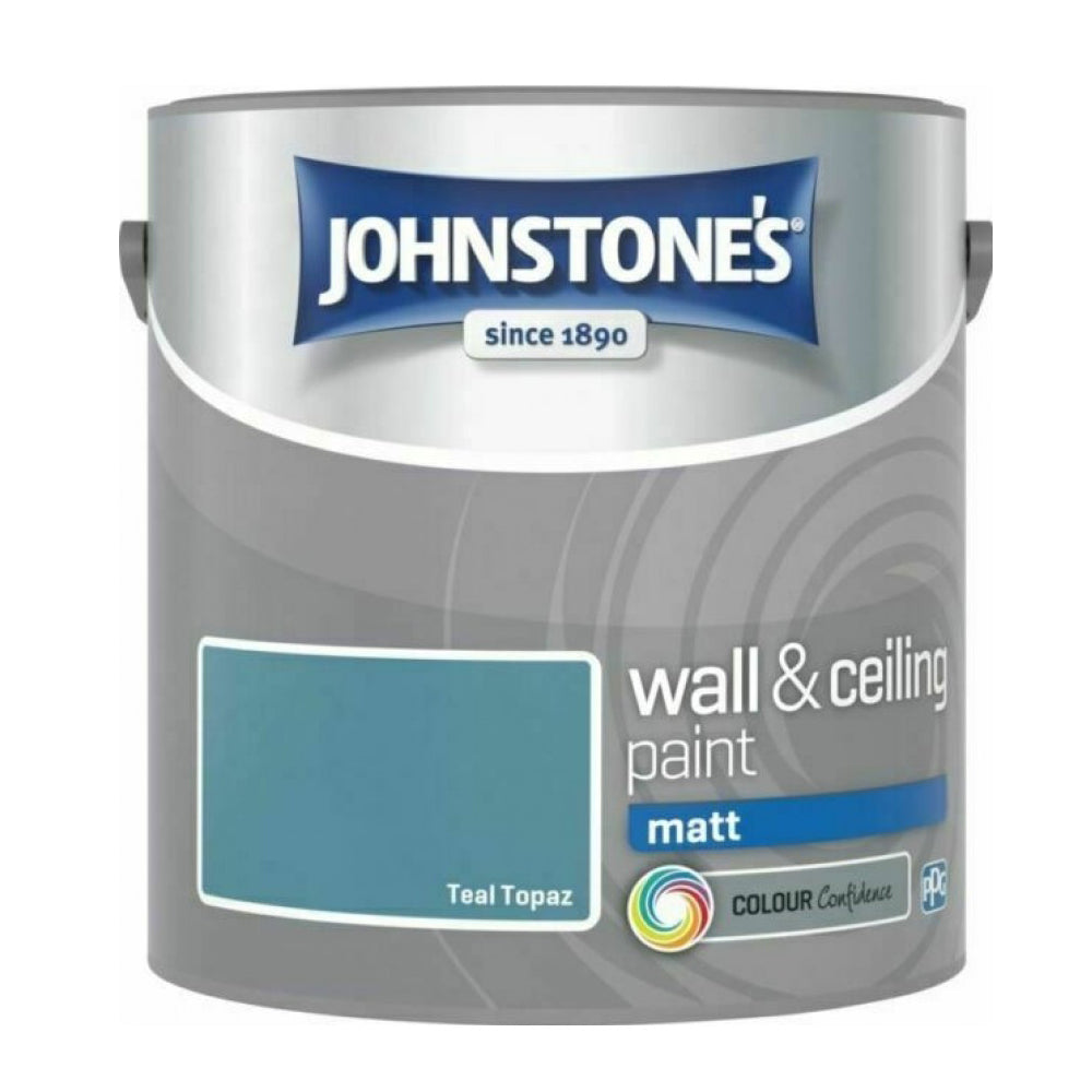 Johnstones-Teal-Topaz-Matt-Emulsion-Paint-For-Walls-_-Ceilings-2.5L Johnstones-Teal-Topaz-Matt-Emulsion-Paint-For-Walls-_-Ceilings-2.5L